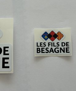 Pack 3 stickers nouveau logo