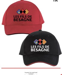 Casquette rouge ou noire